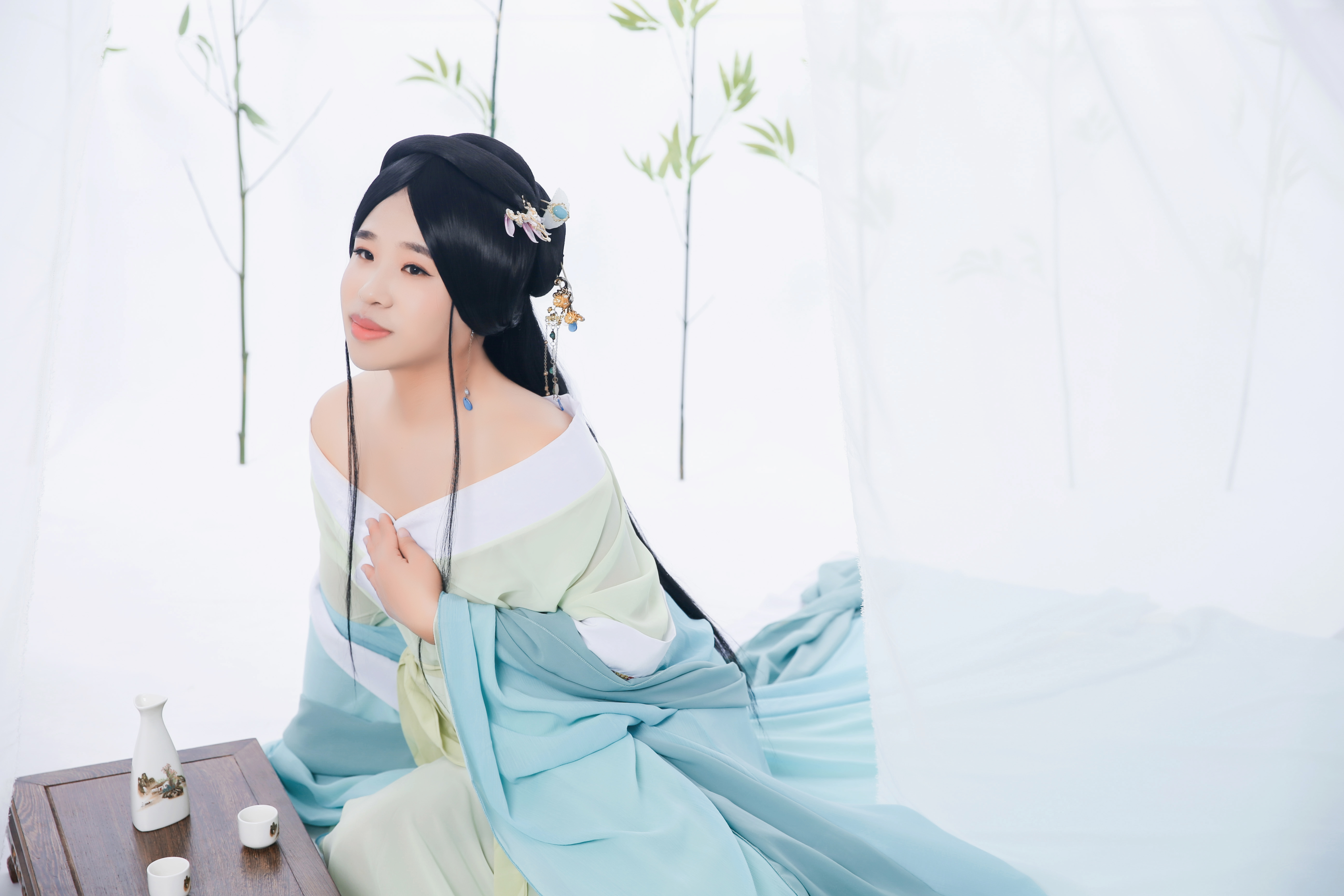 古装写真之挽清秀